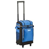 Coleman Chiller Series Insulated Portable Wheeled Soft Cooler, Leak-Proof 42 Can...