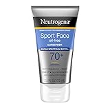 Neutrogena Sport Face Sunscreen, Broad Spectrum Sunblock SPF 70+, Water...