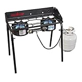 Camp Chef Explorer Two-Burner Stove - Portable Camping Cooking Stove for Outdoor...