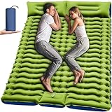 Yuzonc Double Sleeping Pad - Self Inflating 4' Extra-Thick for 2 Person with...