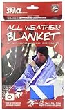 Grabber - The Original Space Brand All Weather Blanket - Blue (5' x 7')