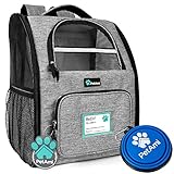 PetAmi Dog Backpack Carrier for Small Large Cat, Pet, Puppy, Ventilated Pet...
