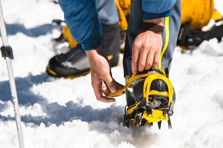 ice crampons for traction