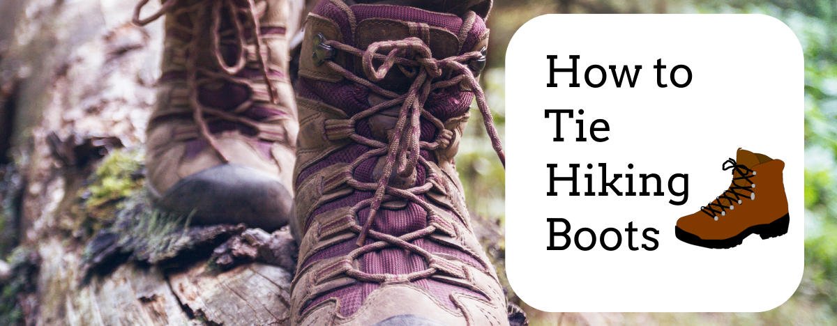 How to Tie Hiking Boots - Riders Trail