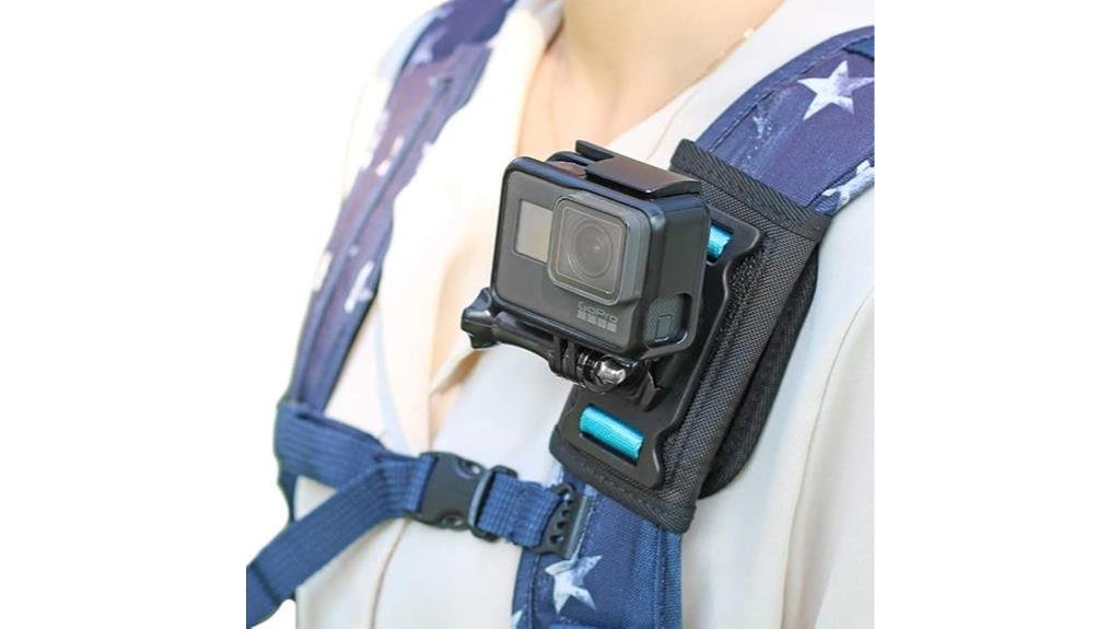 camera mount for backpack