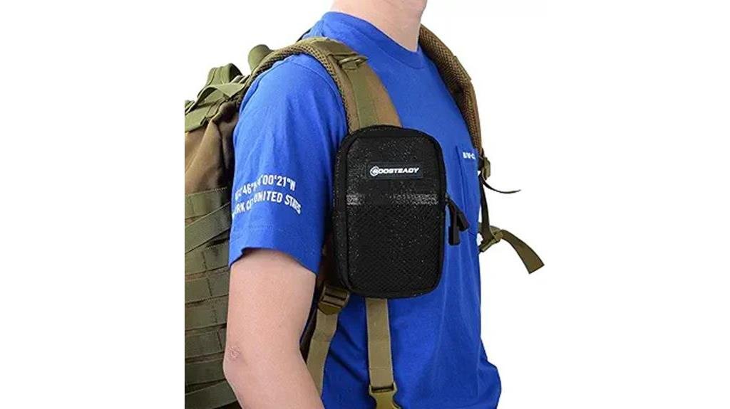 smartphone pouch for backpack