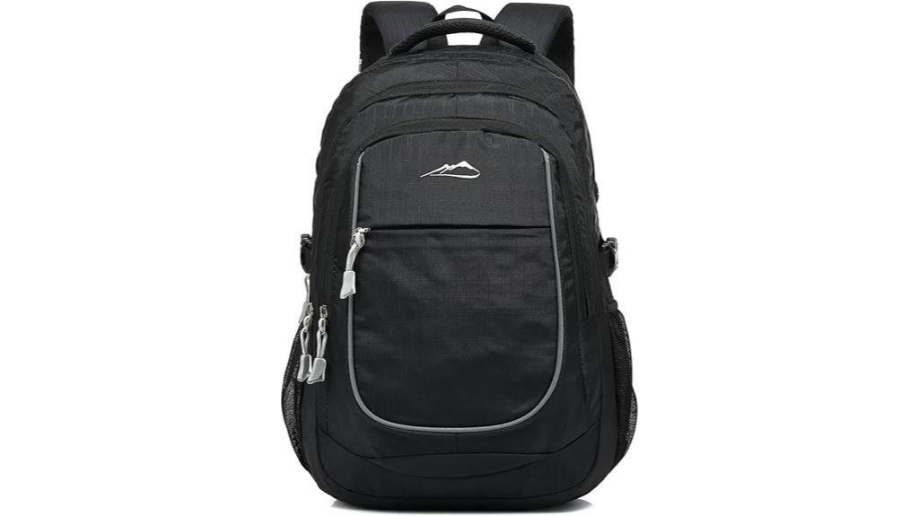 versatile black backpack for various uses